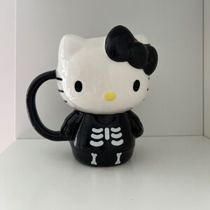 Hello Kitty Skeleton Mug